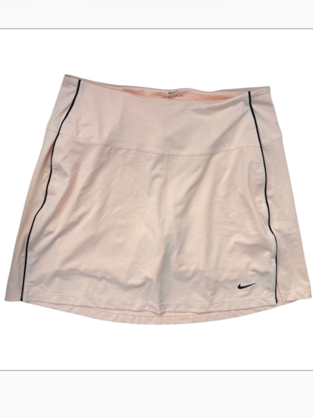 Nike workout skirt skirt peach and black size medium
